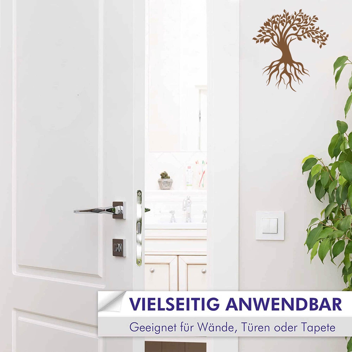 Wandtattoo - Baum des Lebens - 3 - Lebensbaum Weltenbaum