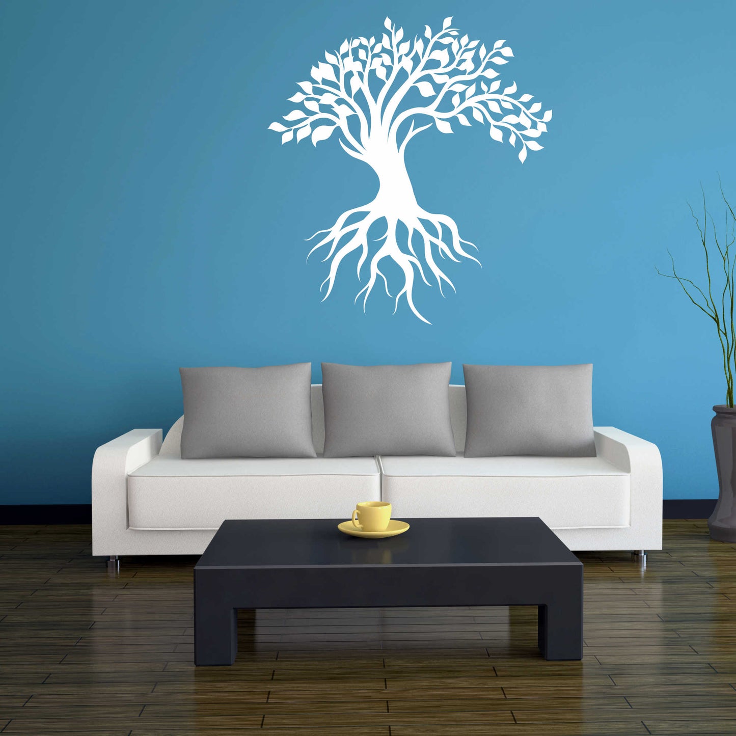 Wandtattoo - Baum des Lebens - 3 - Lebensbaum Weltenbaum