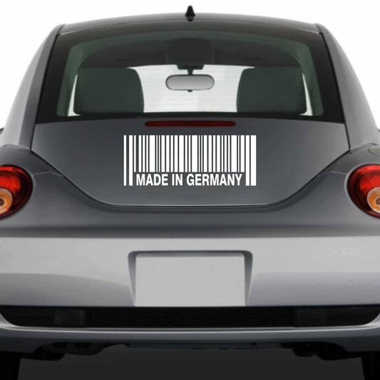 Autoaufkleber - Made in Germany - 210x80 mm