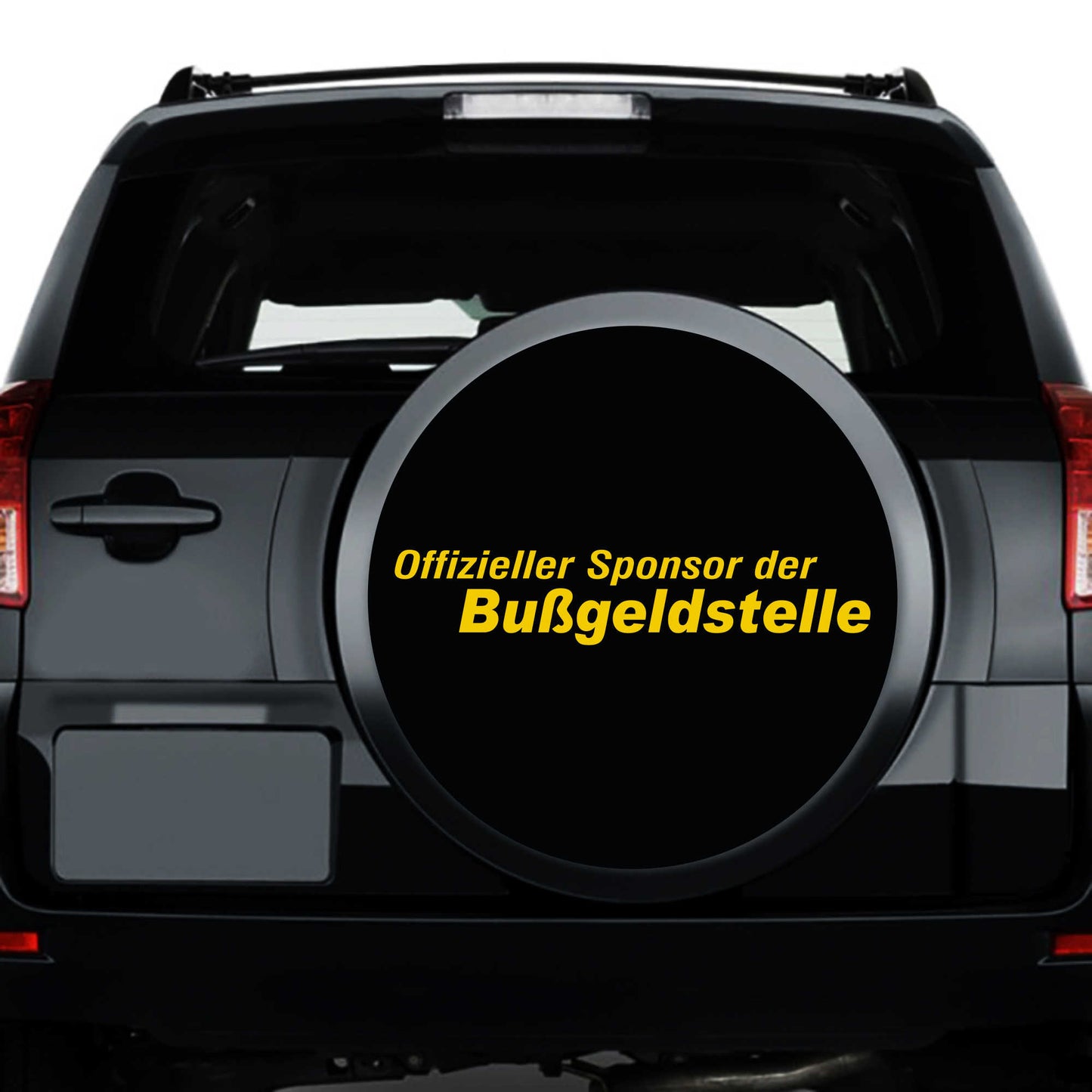 Autoaufkleber - Sponsor der Bußgeldstelle - 210x50 mm
