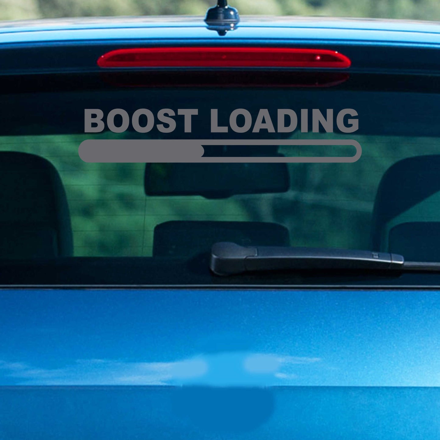 Autoaufkleber - boost loading - 210x40 mm