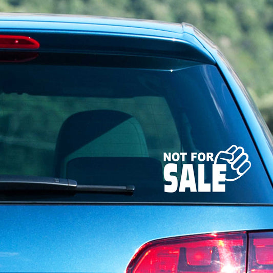 Autoaufkleber - Not for Sale - 200x110 mm