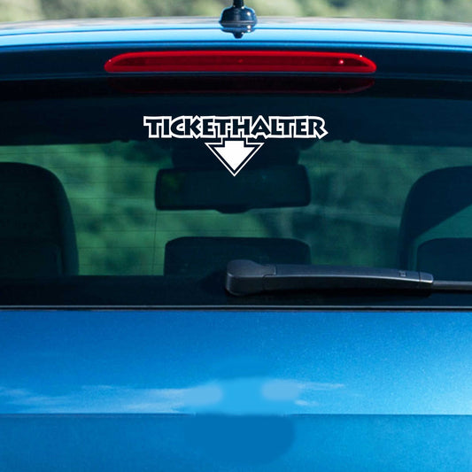 Autoaufkleber - Tickethalter - 210x70 mm