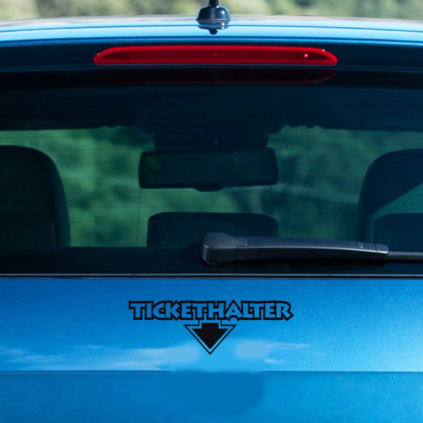 Autoaufkleber - Tickethalter - 210x70 mm