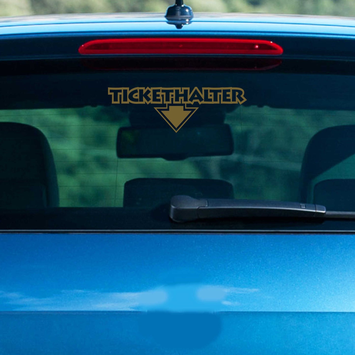 Autoaufkleber - Tickethalter - 210x70 mm