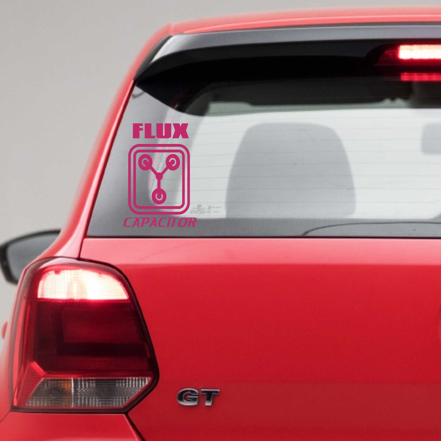 Autoaufkleber - Flux Capacitor - 170x120 mm