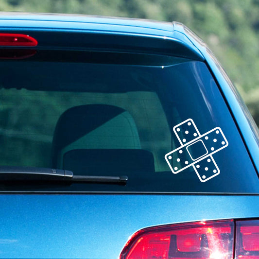 Autoaufkleber - JDM Pflaster - 110x110 mm