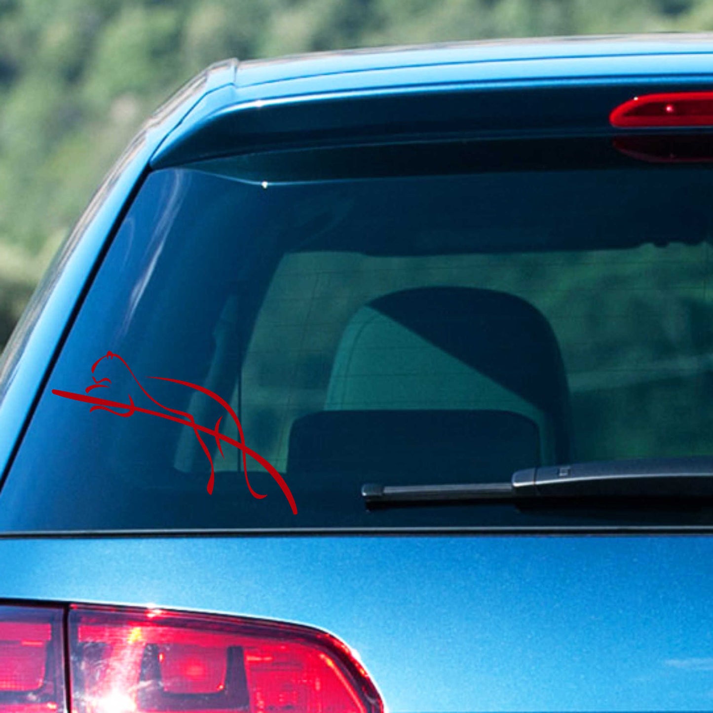 Autoaufkleber - Pandabär - 180x120 mm