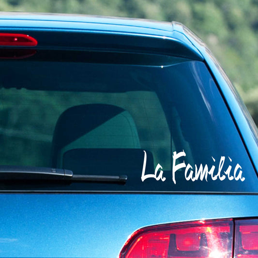 Autoaufkleber - La Familia - 210x70 mm