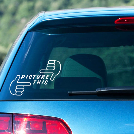 Autoaufkleber - Picture This - 160x110 mm