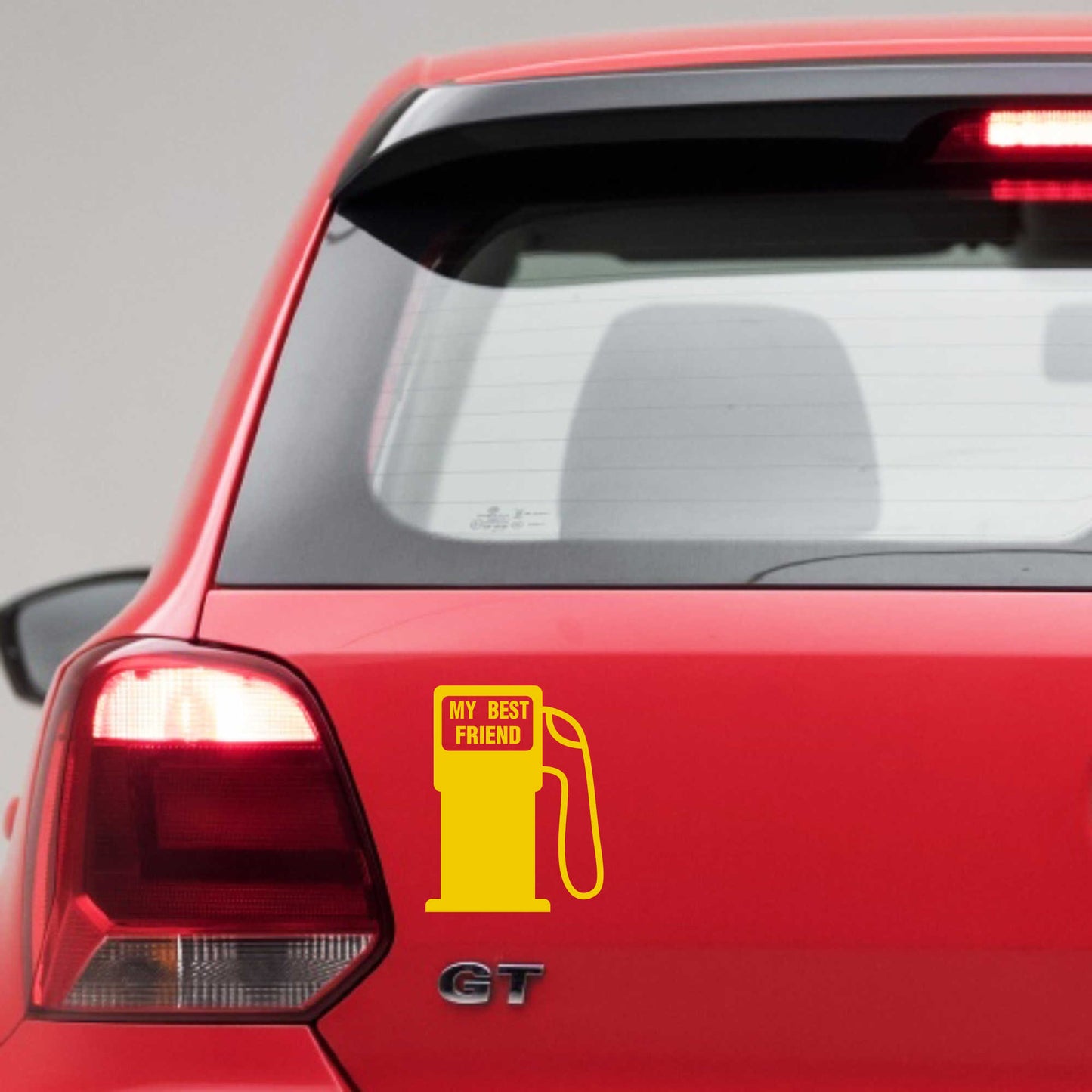 Autoaufkleber - My best Friend - 140x110 mm
