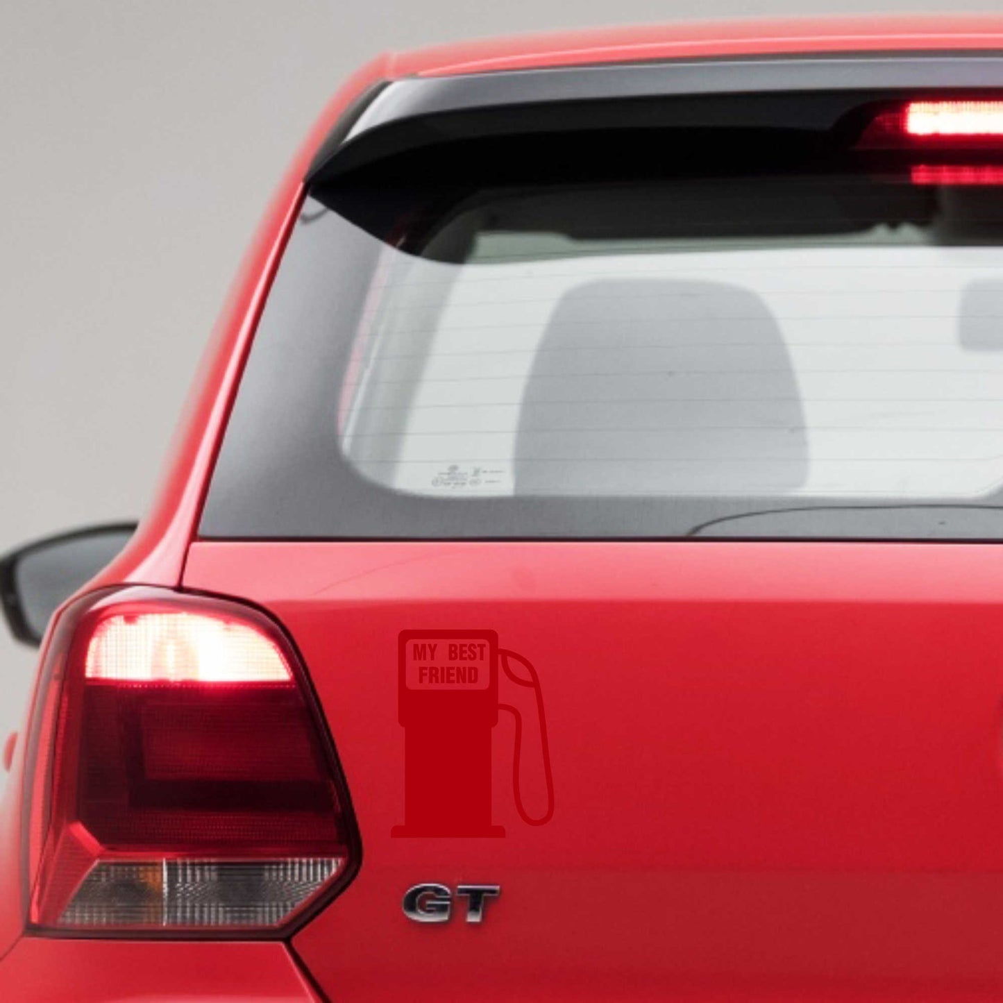 Autoaufkleber - My best Friend - 140x110 mm