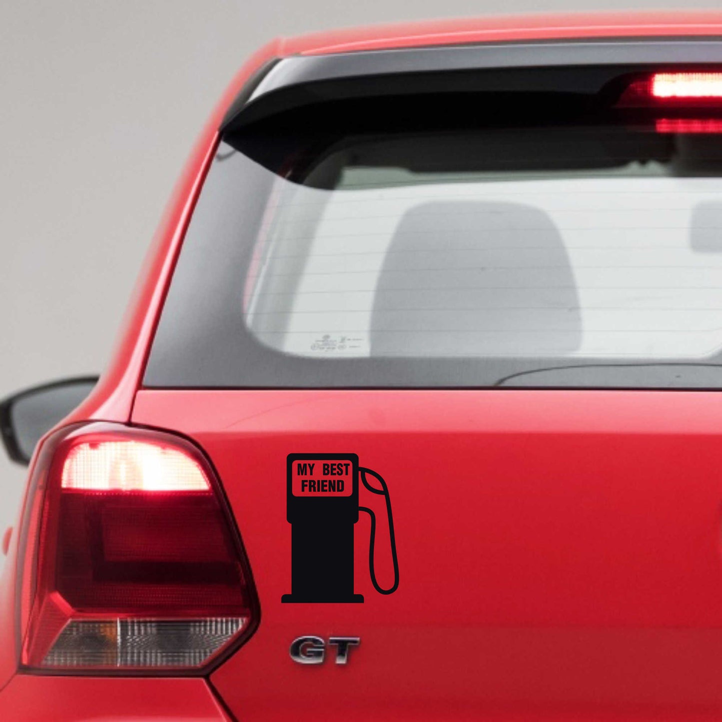 Autoaufkleber - My best Friend - 140x110 mm
