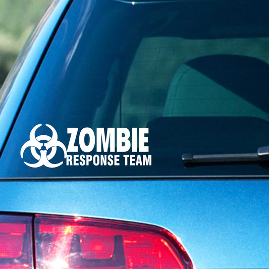 Autoaufkleber - Zombie Response Team - 210x70 mm