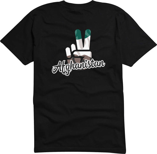 T-Shirt Herren - Victory - Flagge / Fahne - Afghanistan - Sieg