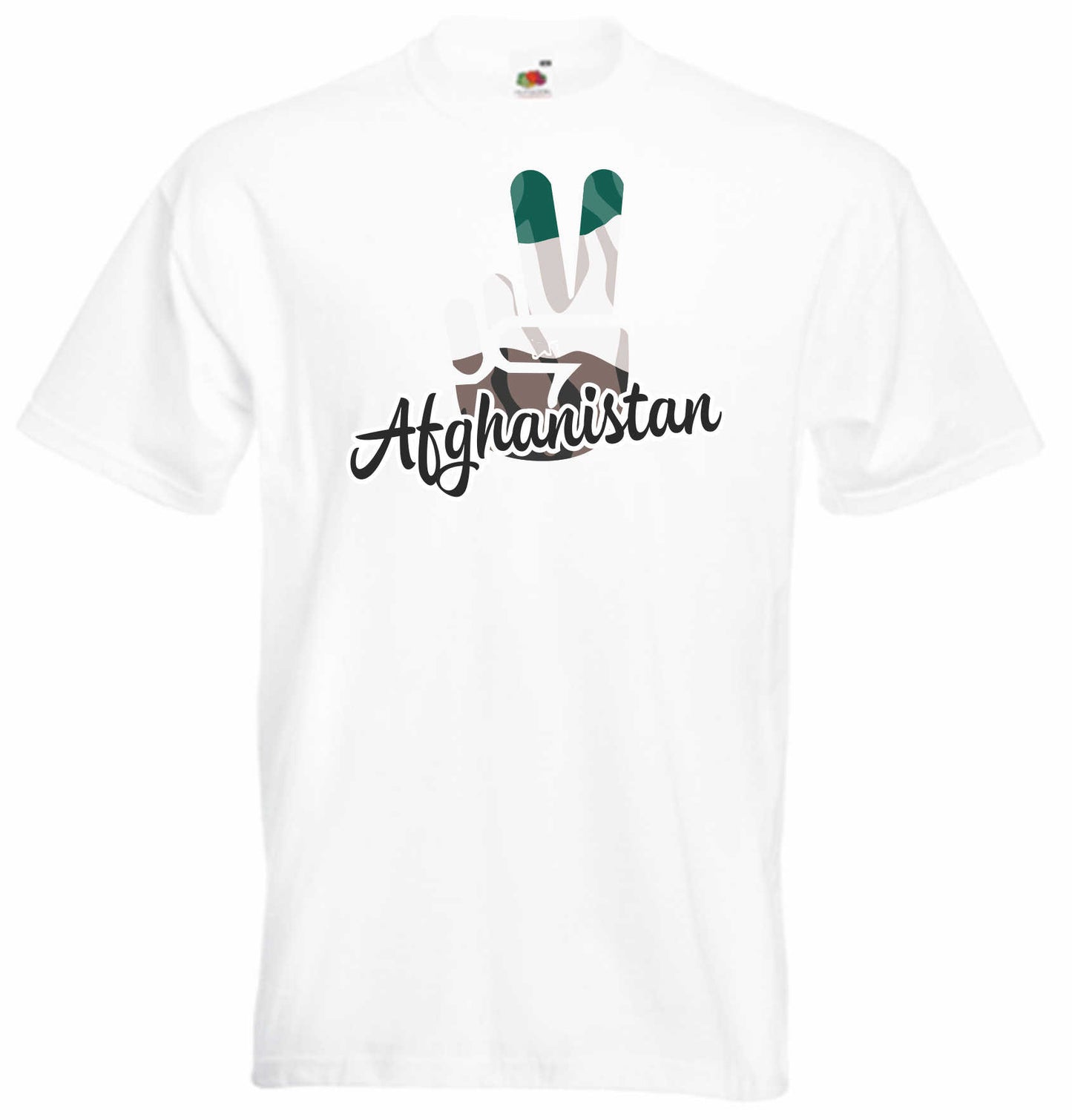 T-Shirt Herren - Victory - Flagge / Fahne - Afghanistan - Sieg
