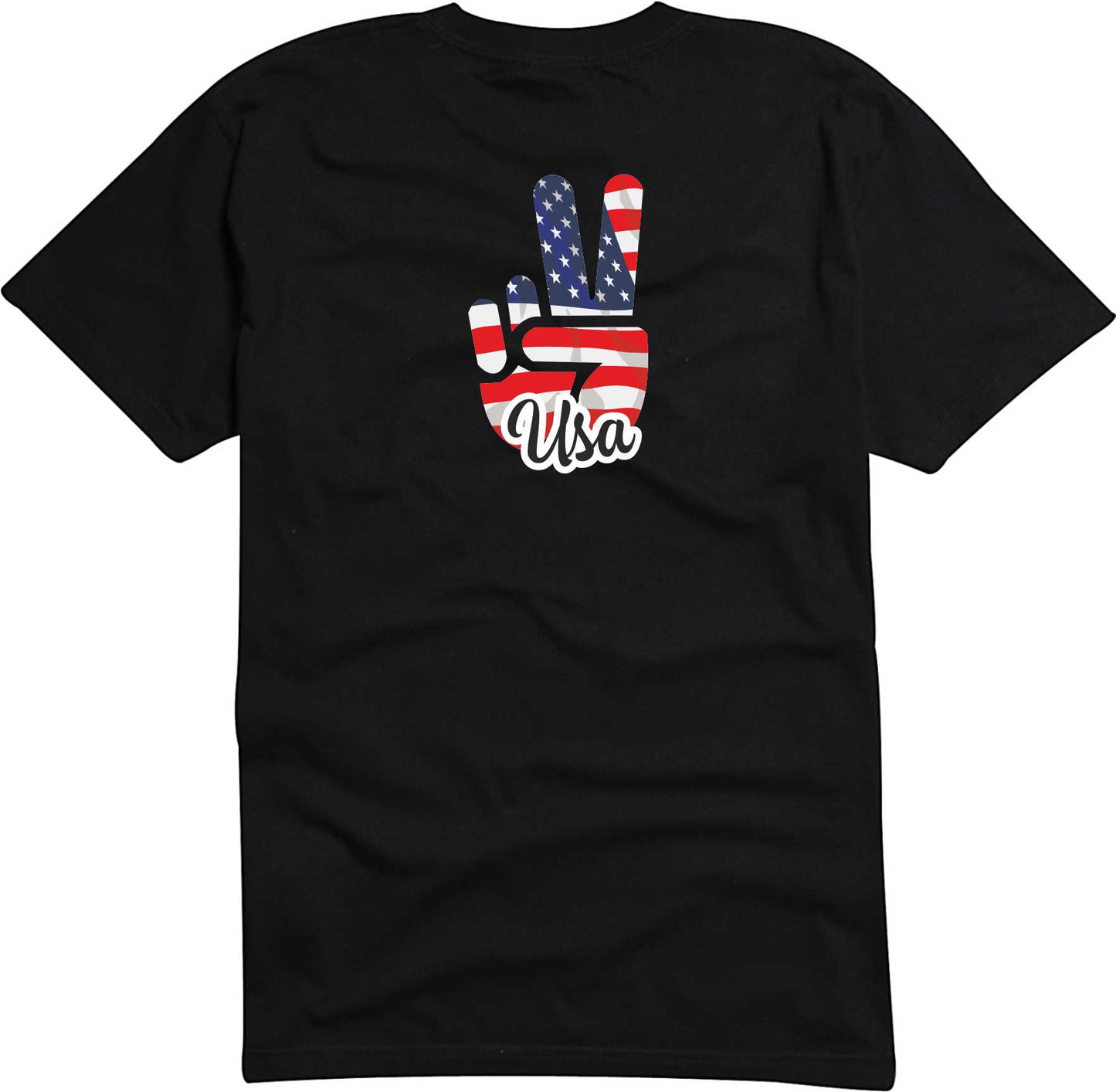 T-Shirt Herren - Victory - Flagge / Fahne - USA - Sieg