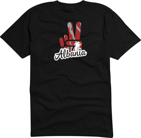 T-Shirt Herren - Victory - Flagge / Fahne - Albania - Sieg