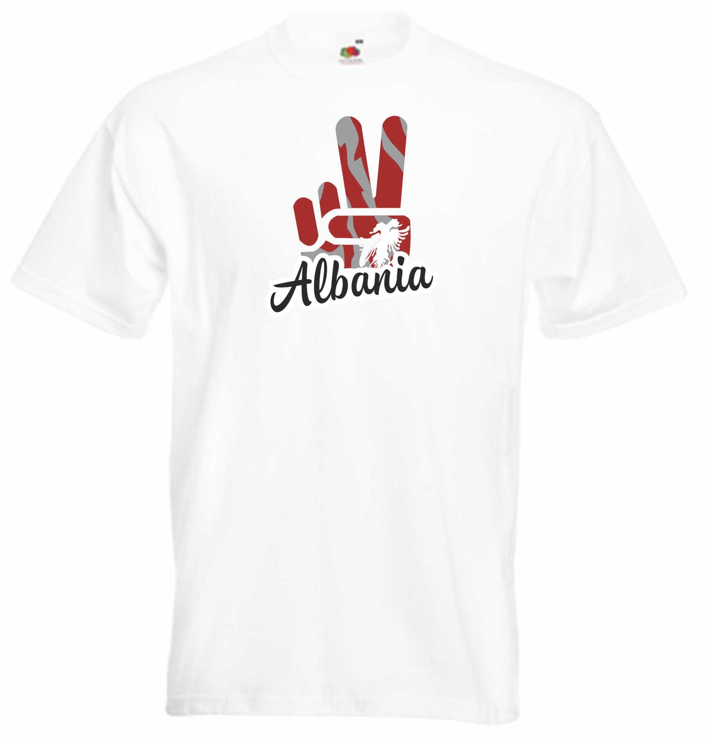 T-Shirt Herren - Victory - Flagge / Fahne - Albania - Sieg