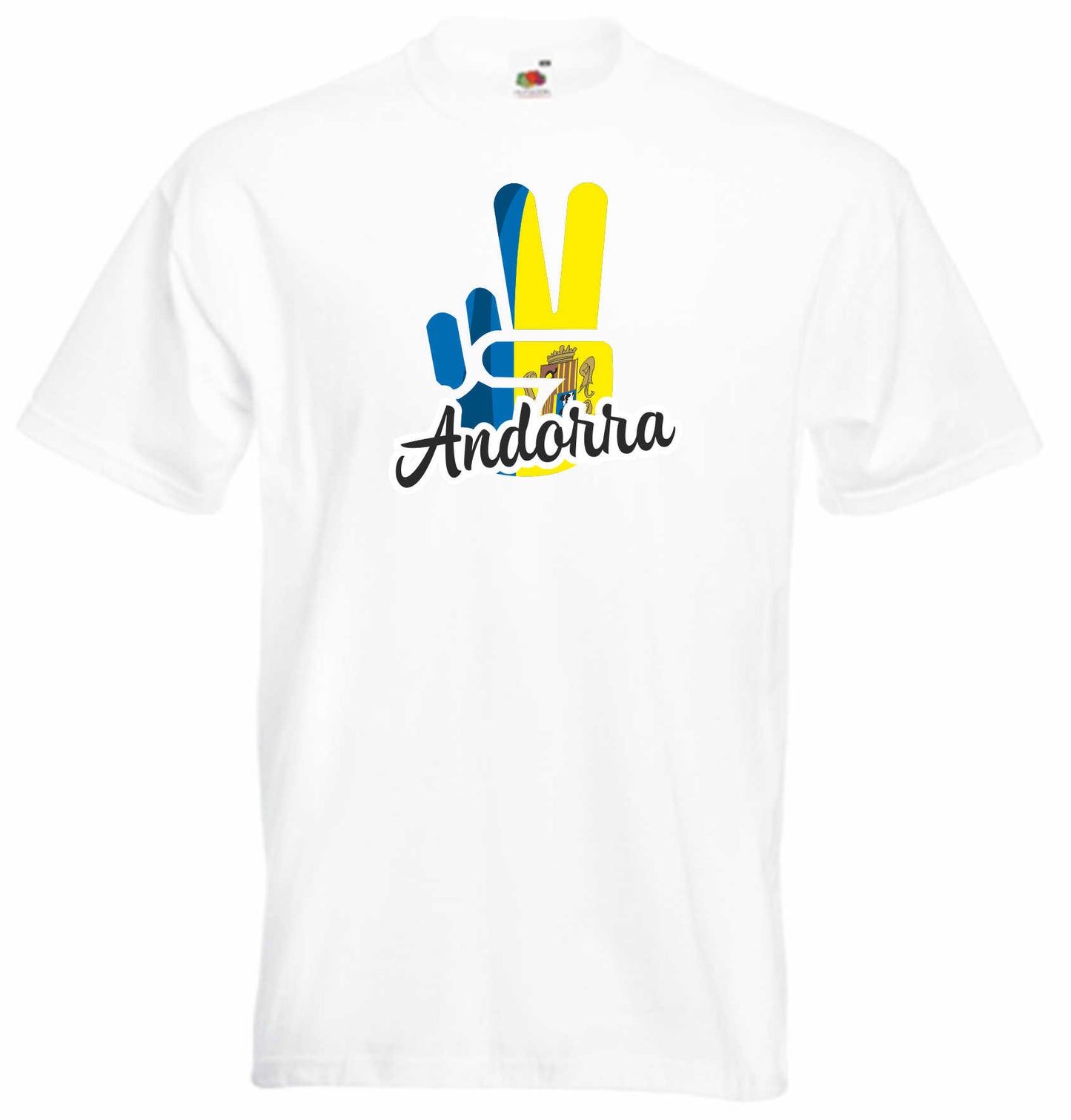 T-Shirt Herren - Victory - Flagge / Fahne - Andorra - Sieg