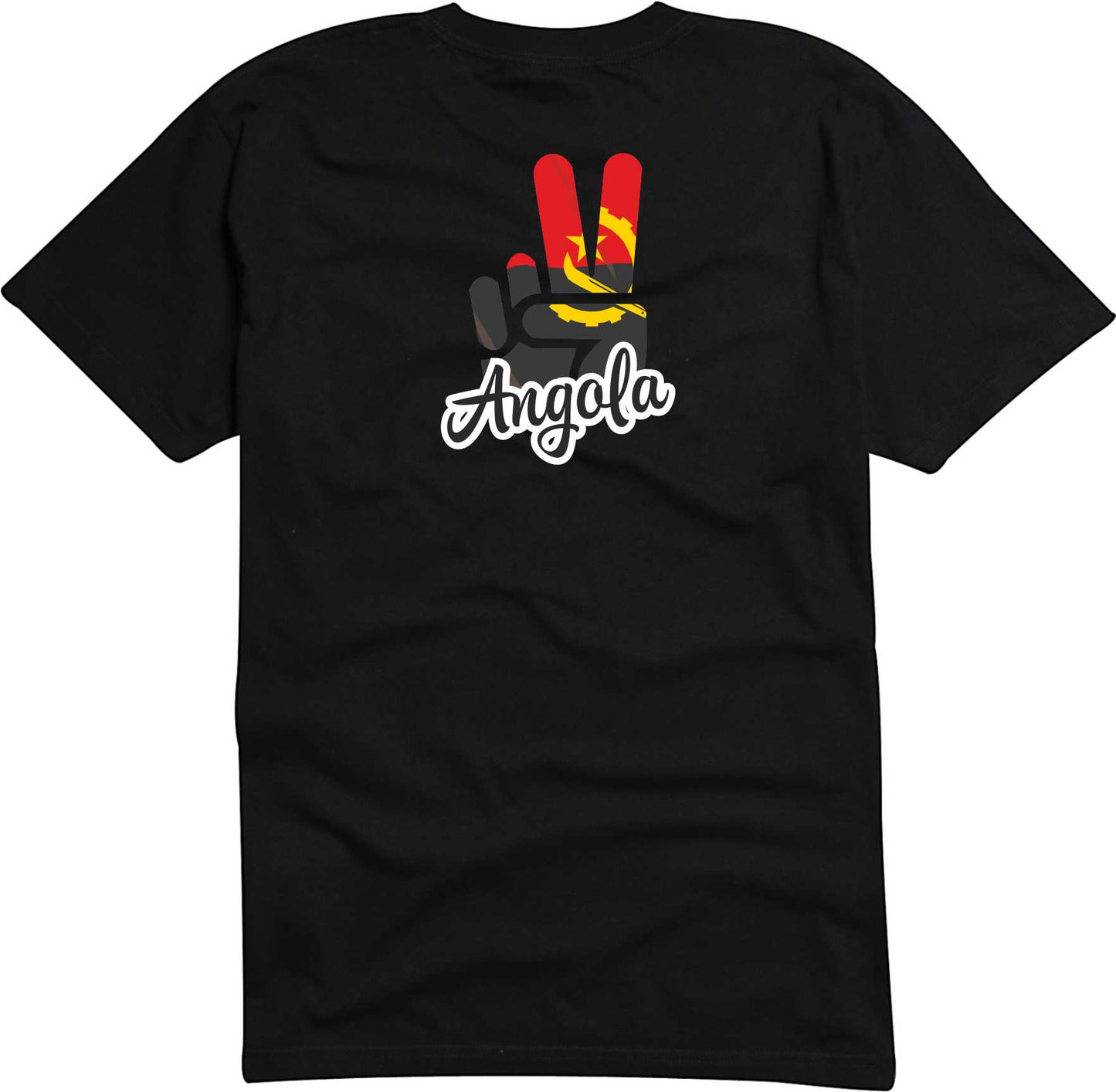 T-Shirt Herren - Victory - Flagge / Fahne - Angola - Sieg