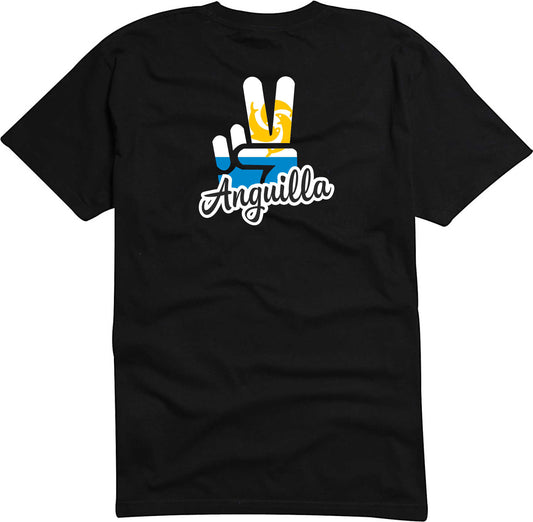 T-Shirt Herren - Victory - Flagge / Fahne - Anguilla - Sieg
