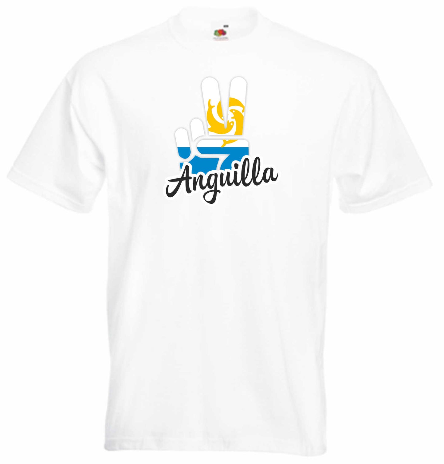 T-Shirt Herren - Victory - Flagge / Fahne - Anguilla - Sieg