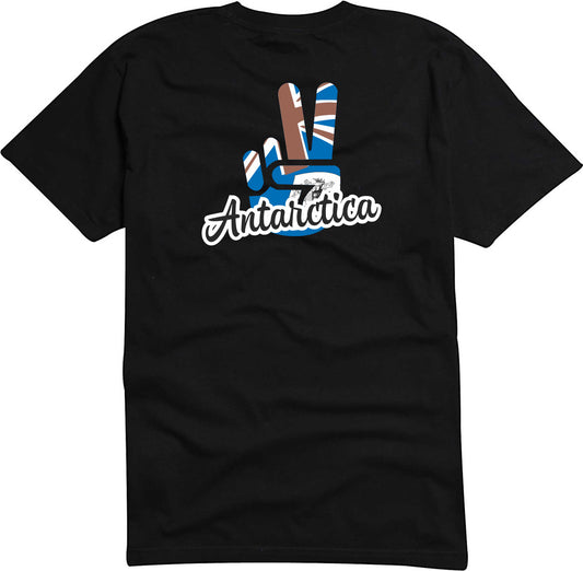 T-Shirt Herren - Victory - Flagge / Fahne - Antarctica - Sieg