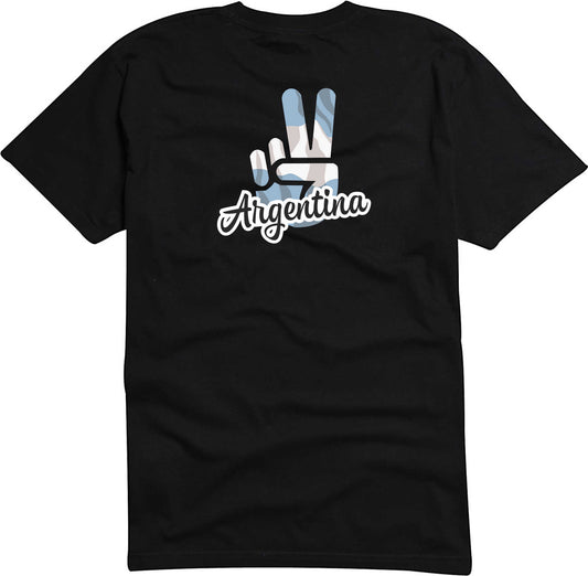 T-Shirt Herren - Victory - Flagge / Fahne - Argentina - Sieg