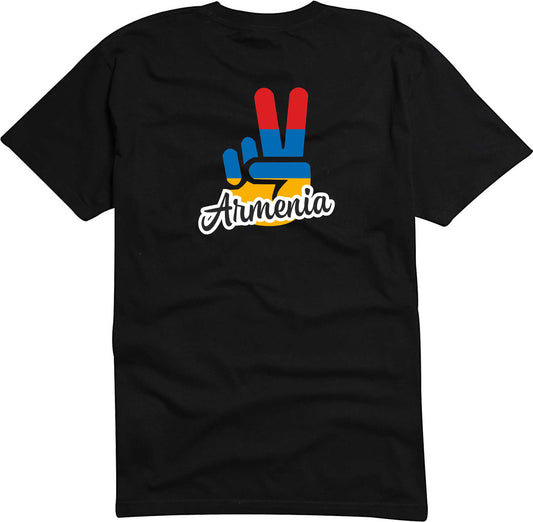 T-Shirt Herren - Victory - Flagge / Fahne - Armenia - Sieg