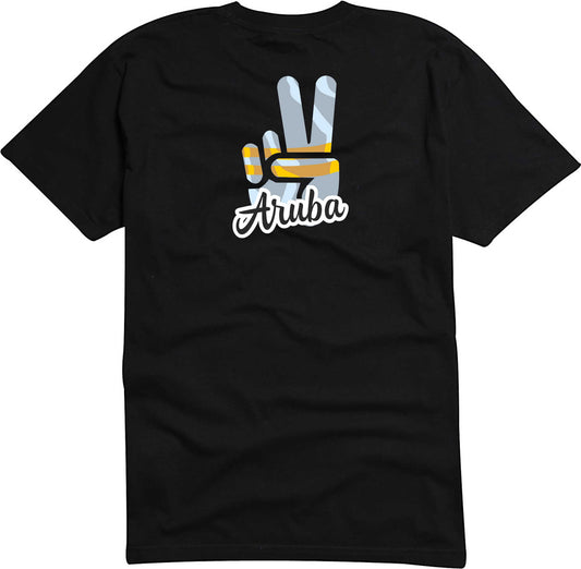 T-Shirt Herren - Victory - Flagge / Fahne - Aruba - Sieg