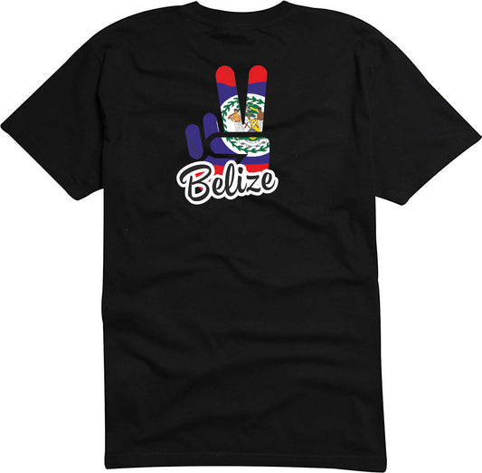 T-Shirt Herren - Victory - Flagge / Fahne - Belize - Sieg