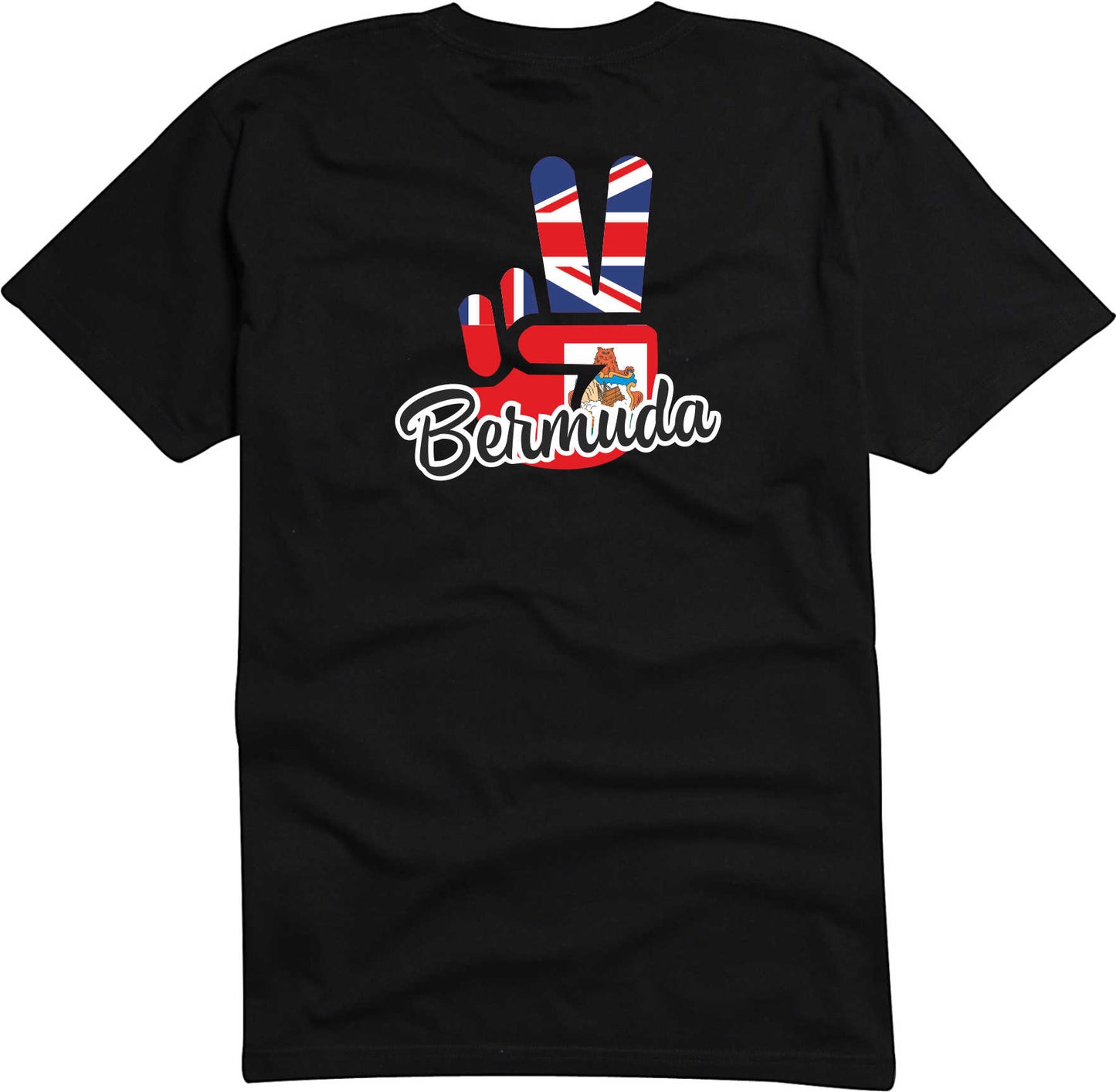 T-Shirt Herren - Victory - Flagge / Fahne - Bermuda - Sieg