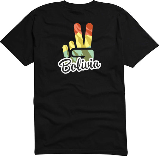 T-Shirt Herren - Victory - Flagge / Fahne - Bolivia - Sieg
