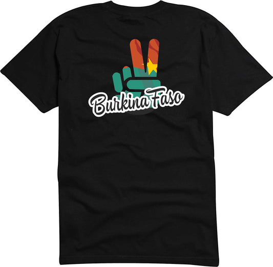T-Shirt Herren - Victory - Flagge / Fahne - Burkina Faso - Sieg
