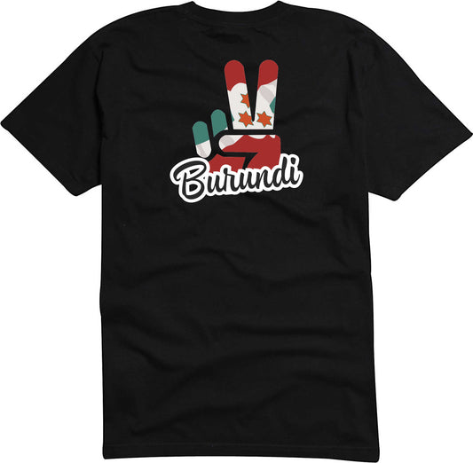 T-Shirt Herren - Victory - Flagge / Fahne - Burundi - Sieg