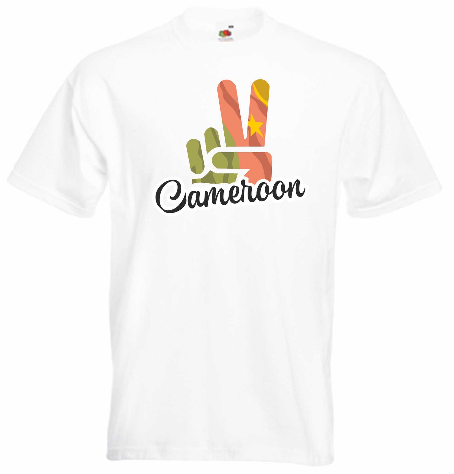 T-Shirt Herren - Victory - Flagge / Fahne - Cameroon - Sieg