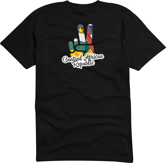 T-Shirt Herren - Victory - Flagge / Fahne - Central African Republic- Sieg
