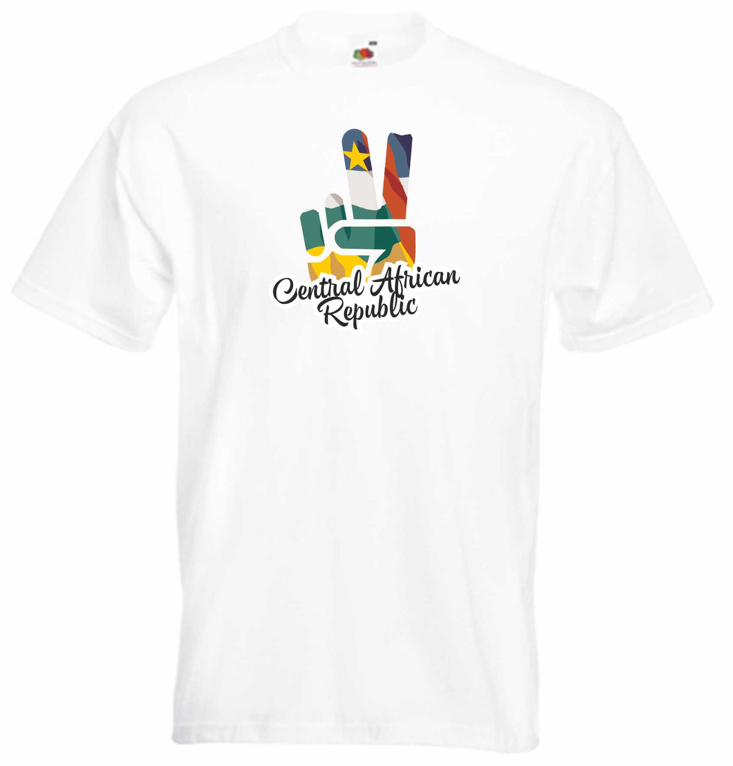 T-Shirt Herren - Victory - Flagge / Fahne - Central African Republic- Sieg