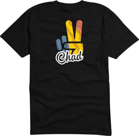 T-Shirt Herren - Victory - Flagge / Fahne - Chad - Sieg