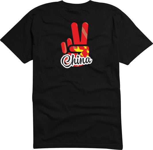 T-Shirt Herren - Victory - Flagge / Fahne - China - Sieg