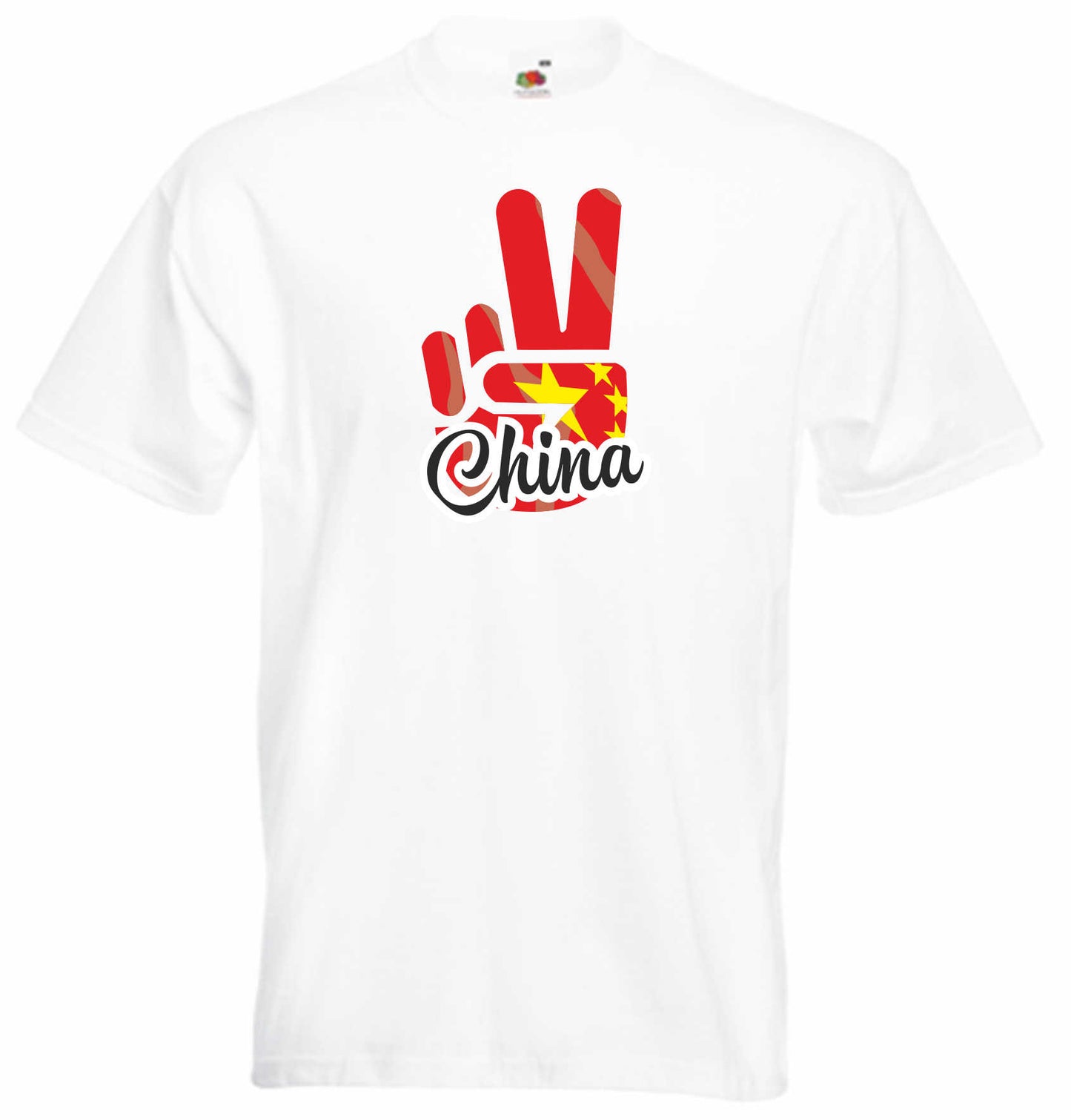 T-Shirt Herren - Victory - Flagge / Fahne - China - Sieg