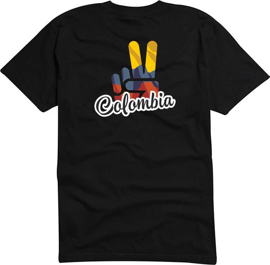 T-Shirt Herren - Victory - Flagge / Fahne - Colombia - Sieg