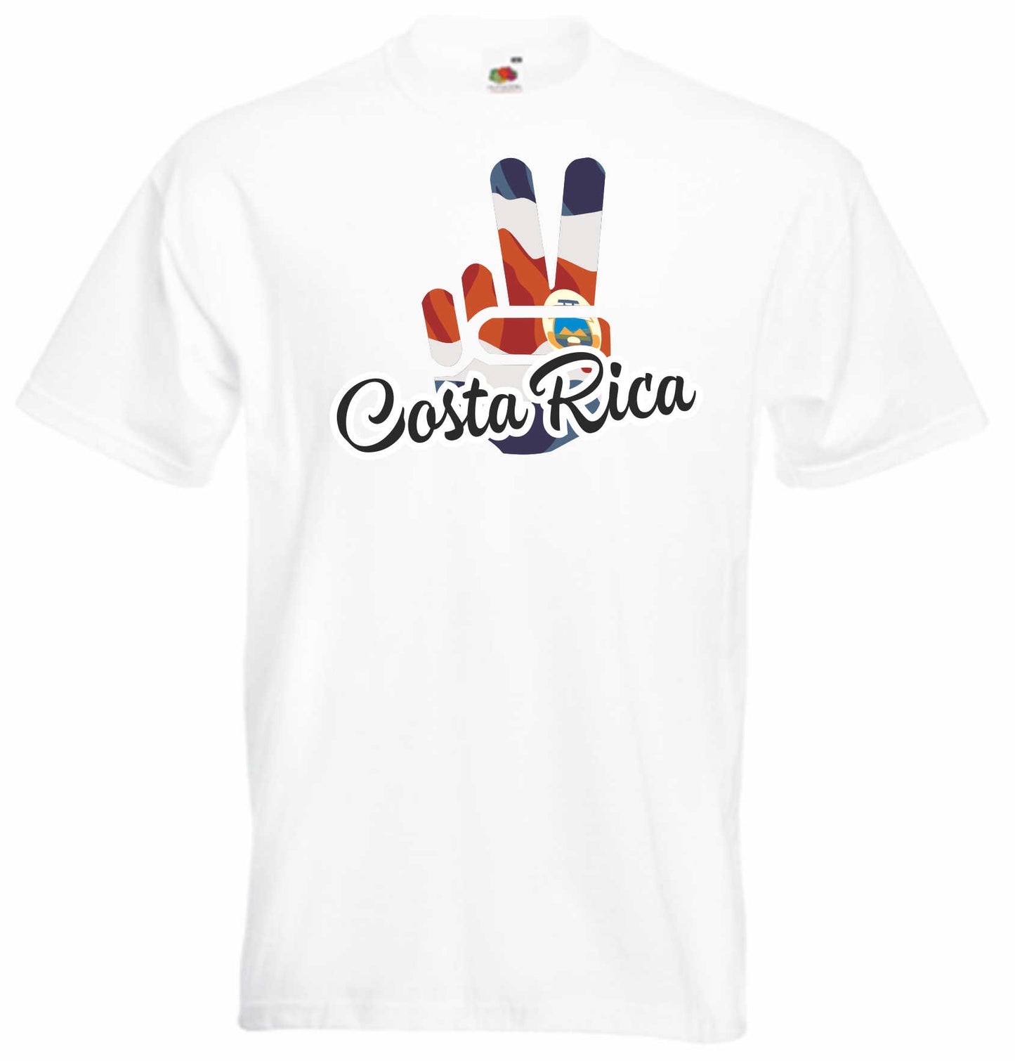 T-Shirt Herren - Victory - Flagge / Fahne - Costa Ricaa - Sieg