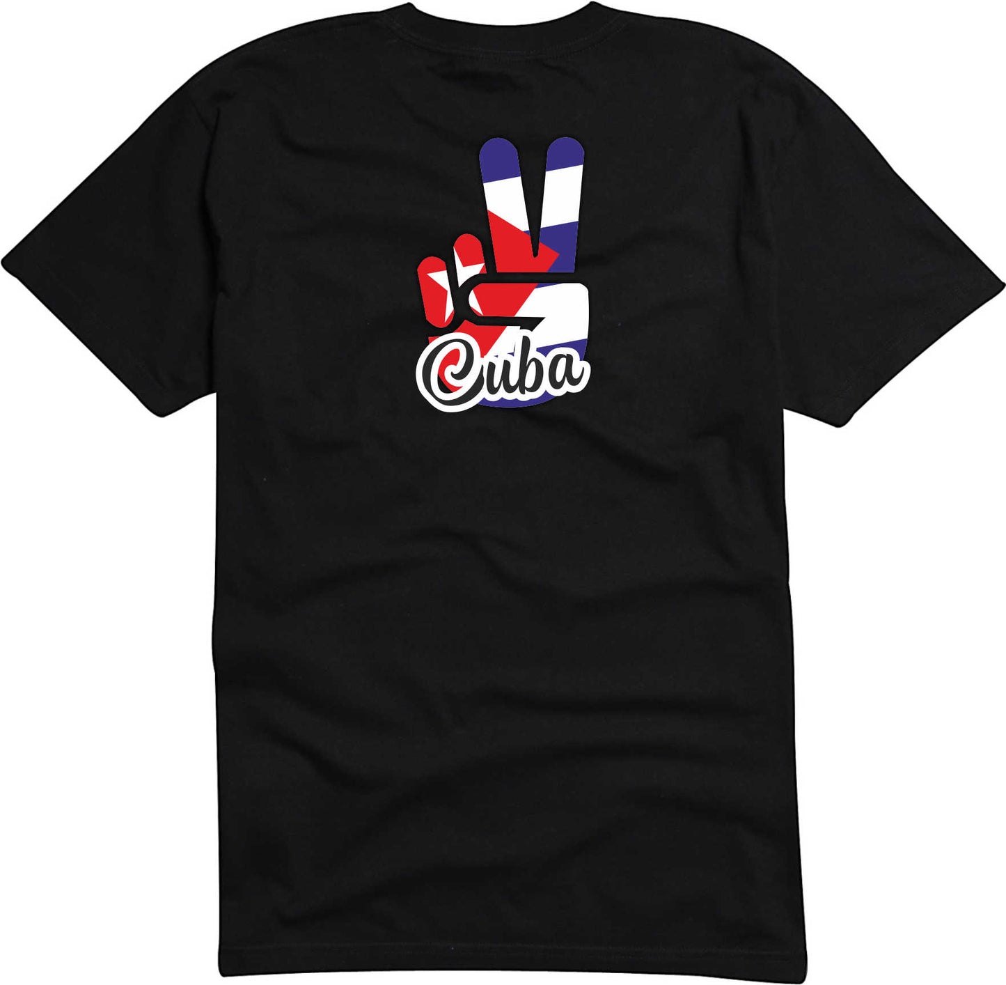 T-Shirt Herren - Victory - Flagge / Fahne - Cuba - Sieg