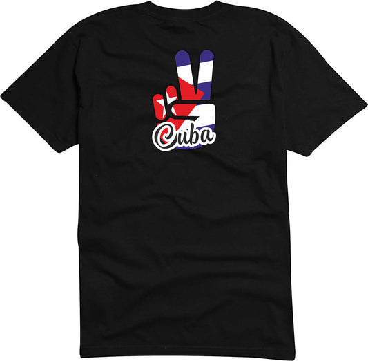 T-Shirt Herren - Victory - Flagge / Fahne - Cuba - Sieg