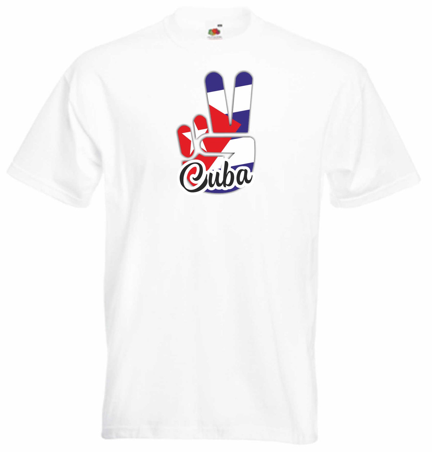 T-Shirt Herren - Victory - Flagge / Fahne - Cuba - Sieg