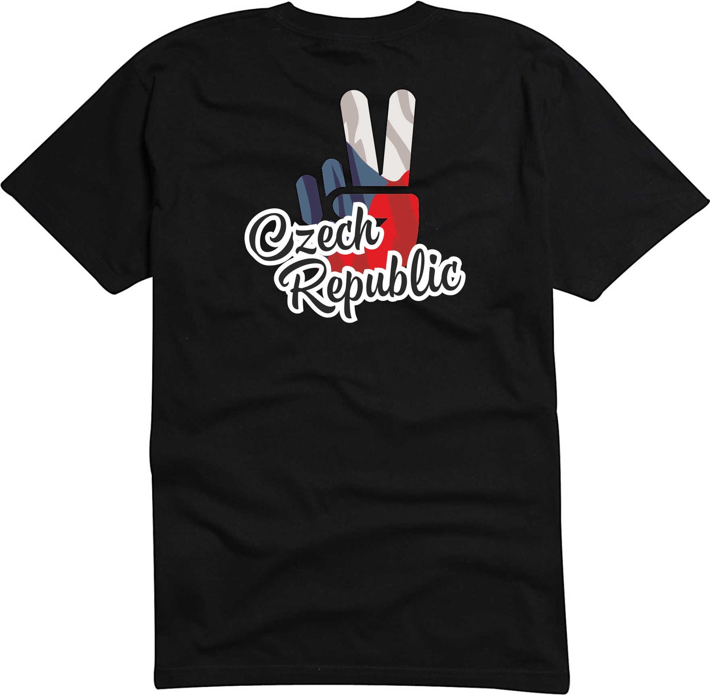 T-Shirt Herren - Victory - Flagge / Fahne - Czech Republic - Sieg