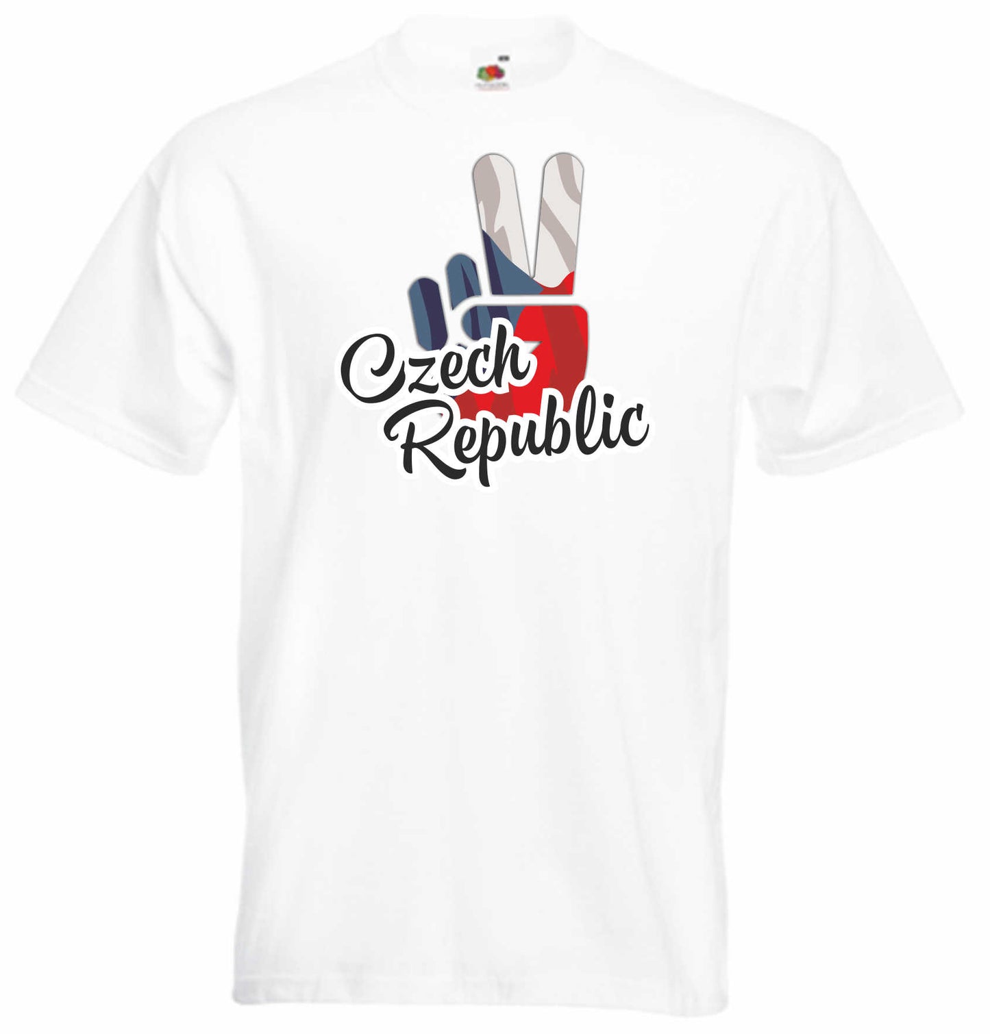 T-Shirt Herren - Victory - Flagge / Fahne - Czech Republic - Sieg