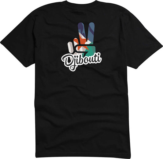T-Shirt Herren - Victory - Flagge / Fahne - Djibouti - Sieg
